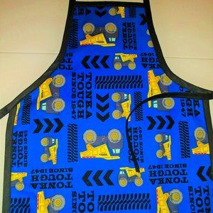 Tonka New Home Sewn Kids Apron